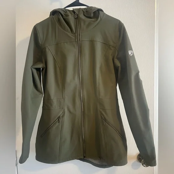 Women's Kuhl Klash Trench Hooded Softshell Jacket - Picture 4 of 7